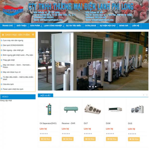 CÔNG TY TNHH THƯƠNG MẠI ĐIỆN LẠNH PHI LONG